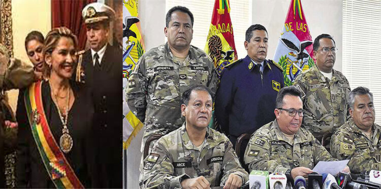 Áñez, exalto mando militar y excomandante policial van a juicio oral por caso Golpe de Estado II