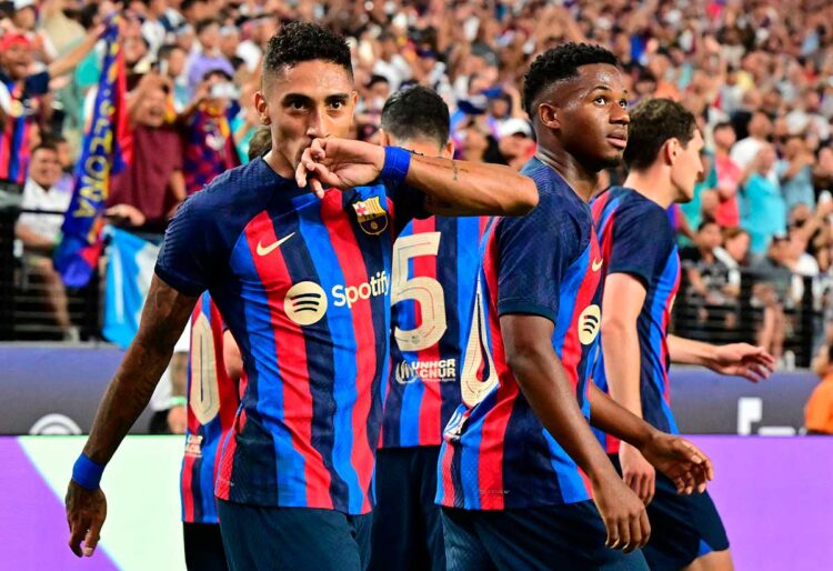 Barcelona vence 1-0 a Real Madrid en amistoso en Las Vegas