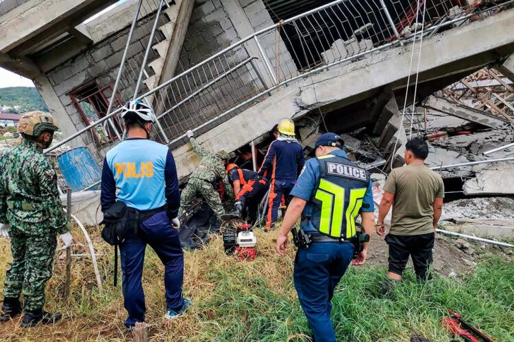 Diez muertos por terremoto en Filipinas