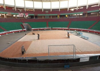 El coliseo Boreli es refaccionado