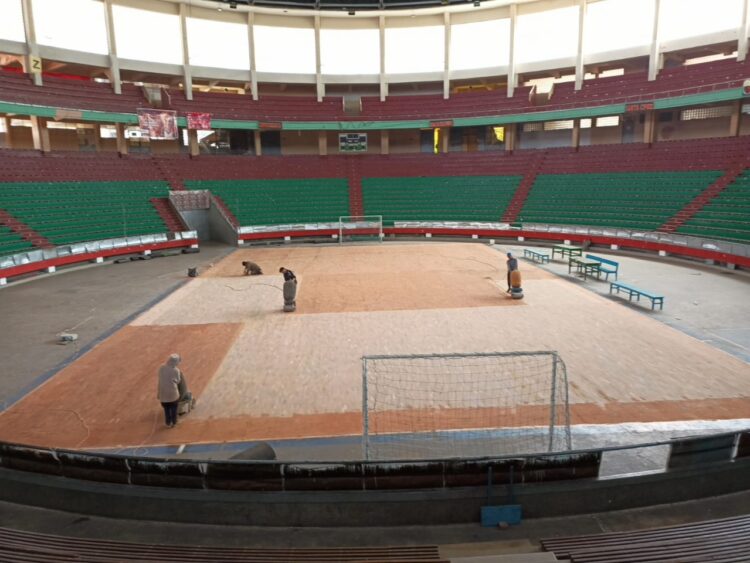 El coliseo Boreli es refaccionado
