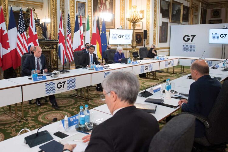 Reunión del G7 sobre Ucrania, el jueves en Bruselas