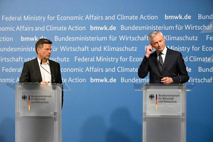 Francia y Alemania preparan eventual corte de gas ruso