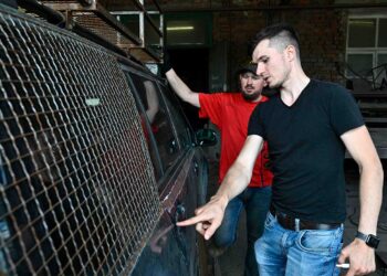 Anton, el herrero ucraniano que contribuye al esfuerzo de guerra