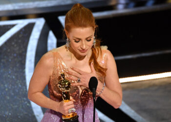 Jessica Chastain, en la gloria de los Óscar por su interpretación de Tammy Faye
