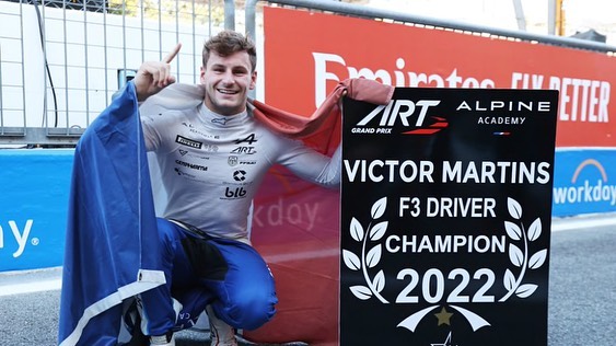 El francés Victor Martins gana el campeonato de Fórmula 3