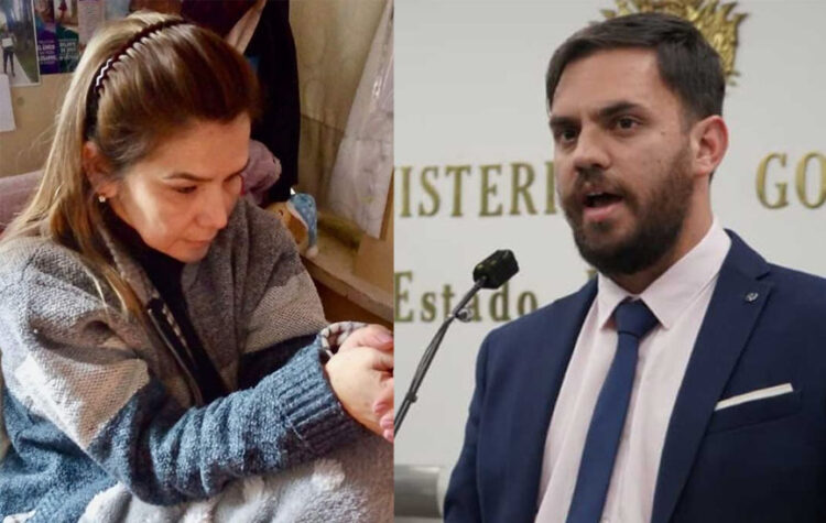 Del Castillo dice que salud de Áñez es ‘estable’, la expresidenta cumple seis días de huelga