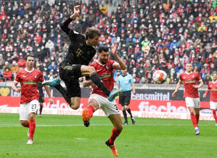 Bayern golea a Friburgo y Dortmund cae en la Bundesliga