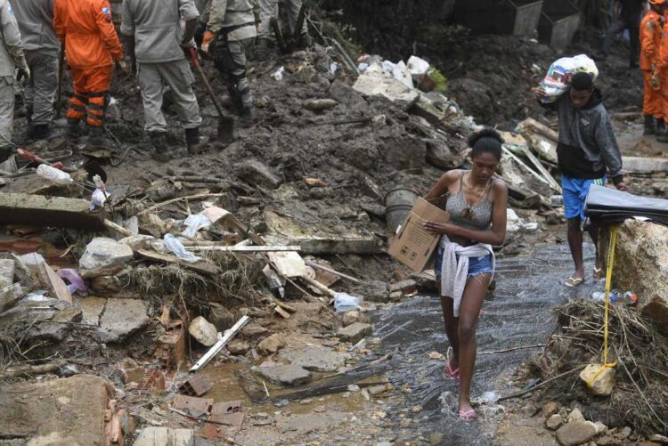 Fuertes lluvias dejan nueve muertos y varios desaparecidos en Brasil