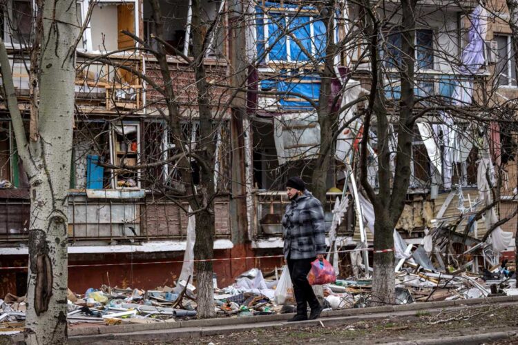 Bombardeos en Kramatorsk, principal ciudad del este bajo control de Ucrania