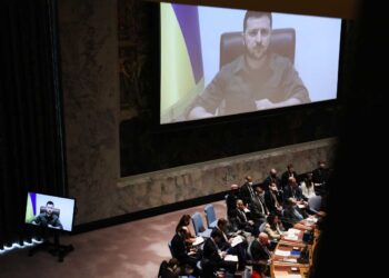 Zelenski insta al Consejo de Seguridad de la ONU a actuar ‘inmediatamente’ en Ucrania