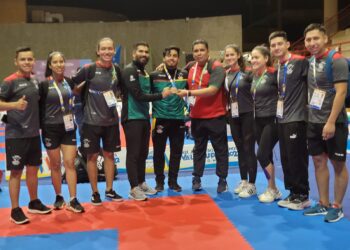 El karateca Barrón logra medalla de bronce para Bolivia en los Bolivarianos
