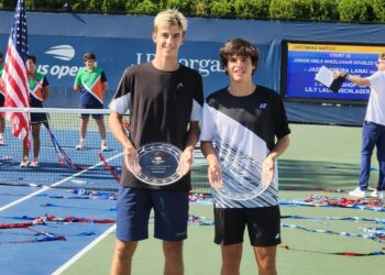 El tenista boliviano Prado es subcampeón de dobles en el US Open Junior