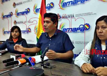 El gerente general de la estatal Empresa de Apoyo a la Producción de Alimentos (Emapa), Franklin Flores. Foto: Pedro Luna