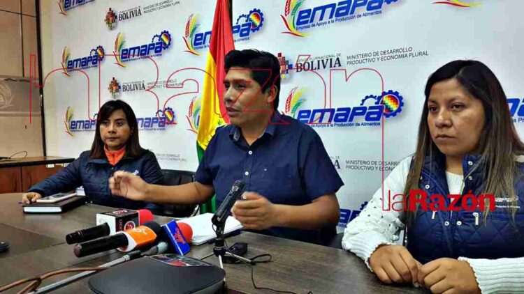 El gerente general de la estatal Empresa de Apoyo a la Producción de Alimentos (Emapa), Franklin Flores. Foto: Pedro Luna