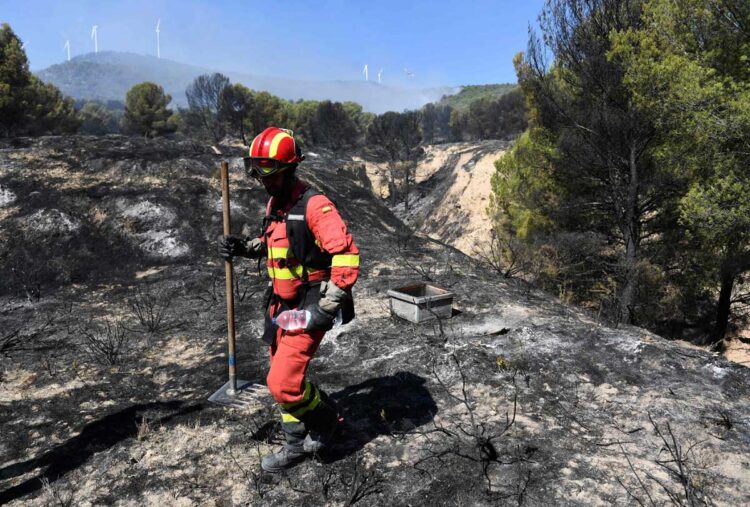 Un incendio en España quema cerca de 10.000 hectáreas