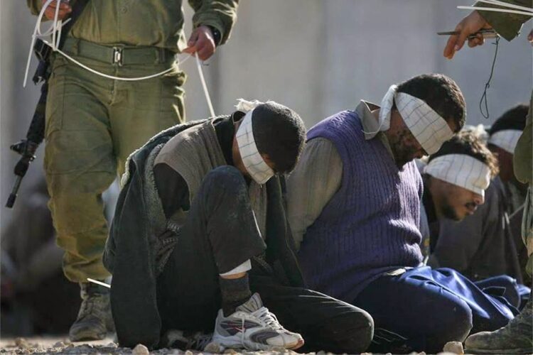 Presos palestinos en huelga de hambre . Foto: prensalatina.cu