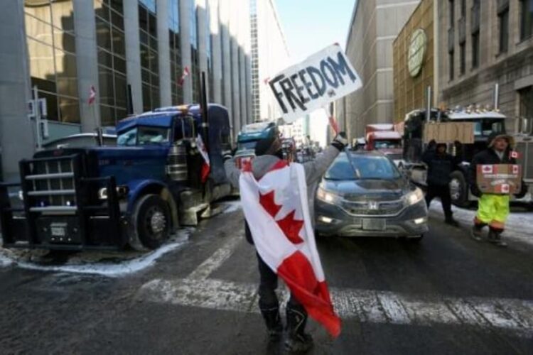 Ottawa declara ‘estado de emergencia’ tras protesta contra medidas sanitarias de Canadá