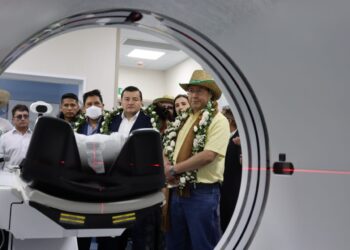 Uno de los equipos del Centro de Medicina Nuclear en Santa Cruz. Foto: LuchoXBolivia