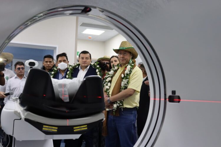 Uno de los equipos del Centro de Medicina Nuclear en Santa Cruz. Foto: LuchoXBolivia