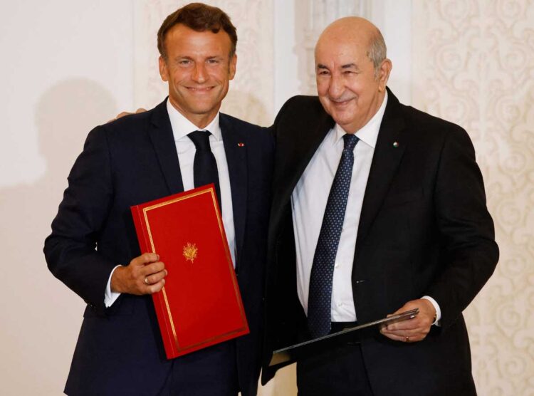 Francia y Argelia firman declaración para reactivar sus relaciones
