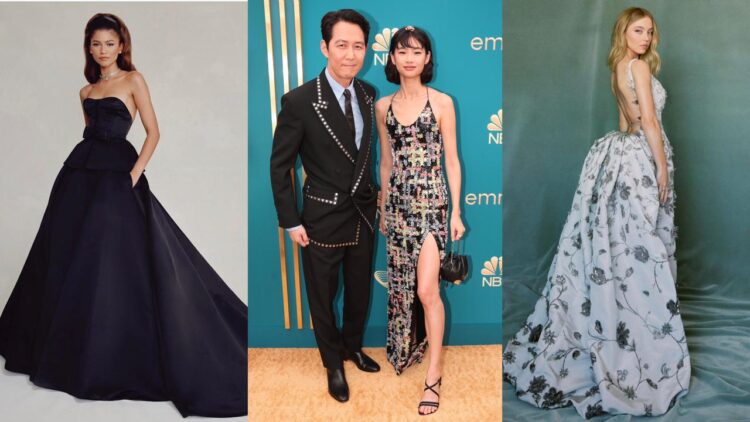 Rosas, metálicos y el clásico negro: estrellas de la televisión desfilan hacia los Emmy