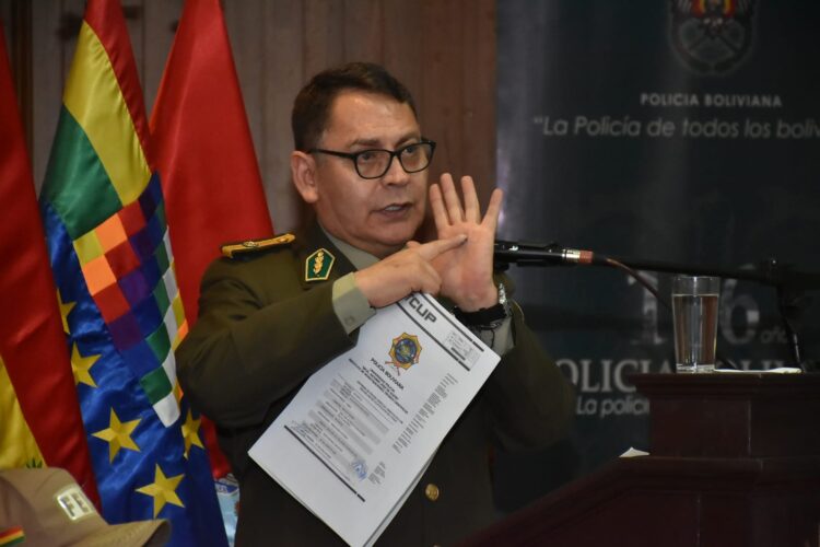 El comandante Aguilera reta a la FELCN y pide explicaciones por vínculos de Nállar