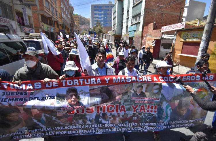 Bloque cocalero de Alanes prepara ‘kermés’ por los heridos en la toma de su mercado