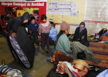La Paz se prepara para recibir a migrantes, este martes abre sus puertas el refugio transitorio