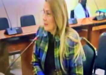 En audiencia, Áñez ratifica inocencia; dicen que ‘con seguridad’ la sentencia será este viernes
