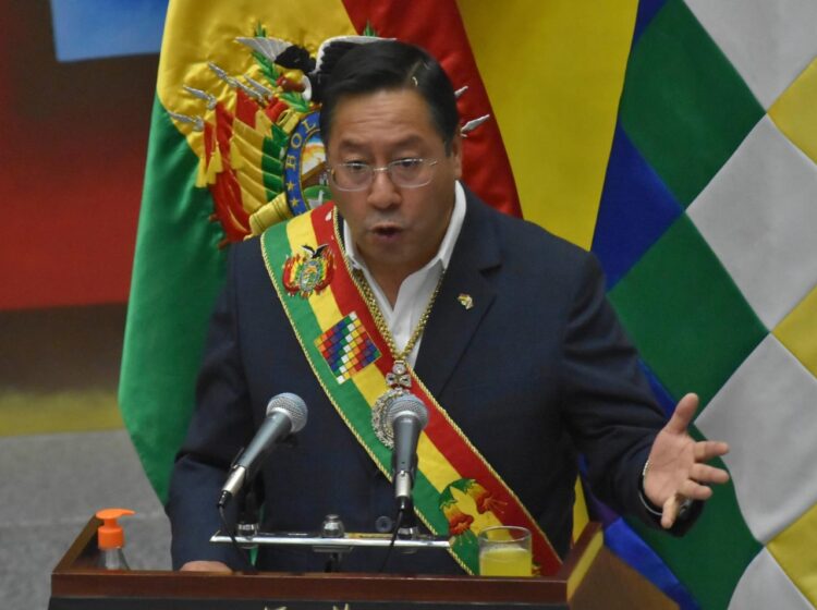 El 8 de noviembre, Arce brindará un informe sobre sus dos primeros años de mandato