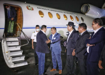 Arce ya está en Nueva York, hablará por 15 minutos en la ONU y se reunirá con tres presidentes