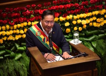 En un contexto internacional adverso y en medio de conflictos internos, Arce presenta un país estable y en crecimiento