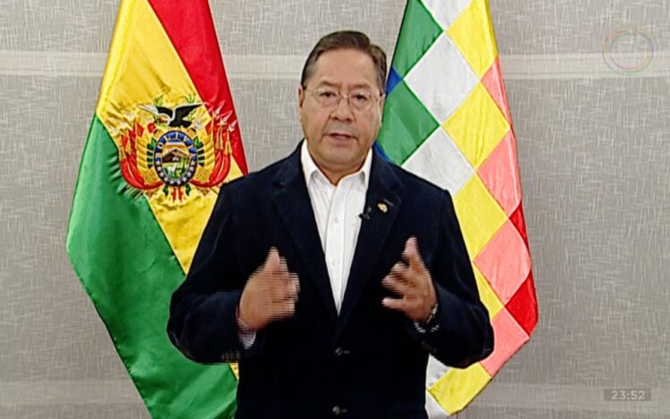Arce anuncia que el Censo será el 23 de marzo de 2024 y la repartición de recursos a las regiones, en septiembre