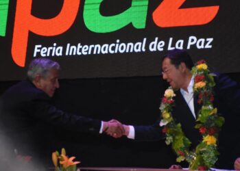 Arce inaugura la FIPAZ llamando a consumir lo nacional por su impacto en el empleo e inversiones