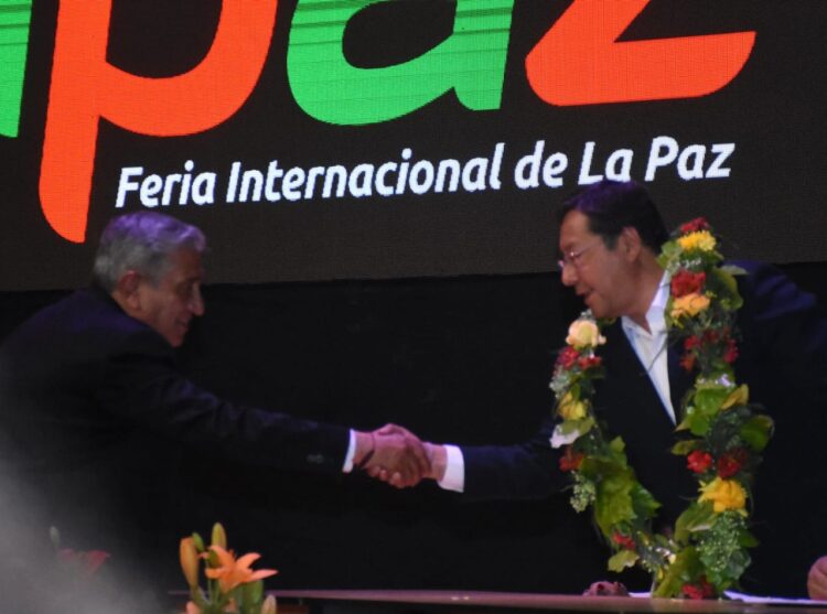 Arce inaugura la FIPAZ llamando a consumir lo nacional por su impacto en el empleo e inversiones
