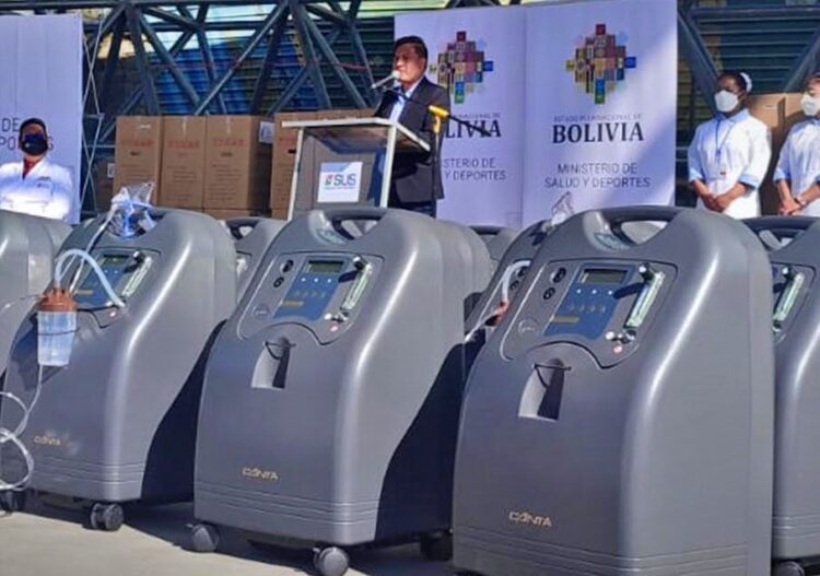 Ante la quinta ola, Salud distribuirá más de 400 equipos de oxigenoterapia en el país