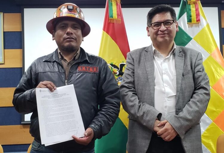 Gobierno frena migración de mineros de Huanuni a la Gestora; en 15 días habrá nueva norma