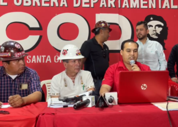 Tras un ampliado, la COD cruceña se declara en emergencia y rechaza un posible paro indefinido