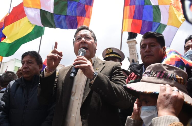 Arce destaca el ‘franco proceso de recuperación económica’ en Bolivia