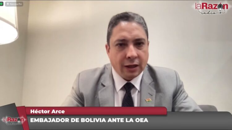El embajador Héctor Arce en La Razón Radio.