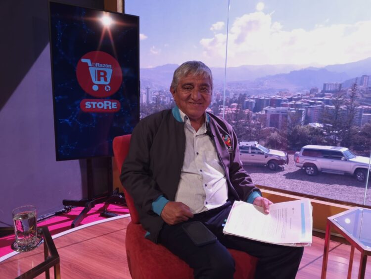 El alcalde Iván Arias, en entrevista pasada con La Razón.