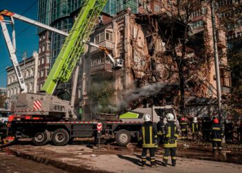 Rusia ataca de nuevo Kiev con drones "suicidas"