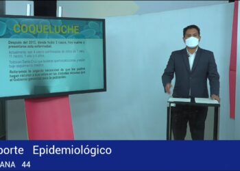 Auza atributó el rebrote de esta enfermedad altamente contagiosa a la administración en 2020. Foto: Captura Min. Salud