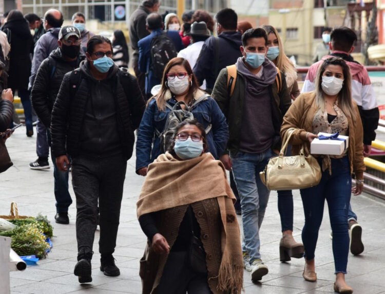 En La Paz los contagios suben 9%; la Alcaldía afirma estar preparada para una quinta ola