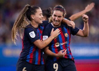 El Barcelona lamina 9-0 al Benfica en el estreno de la Champions femenina