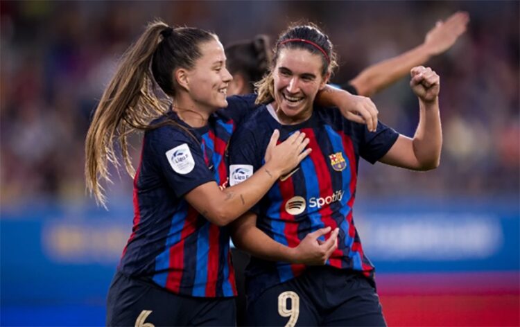 El Barcelona lamina 9-0 al Benfica en el estreno de la Champions femenina