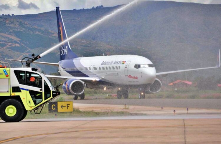 Siete aviones engrosarán la flota de la estatal BoA hasta fin de año