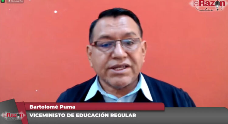 El viceministro Bartolomé Puma en La Razón Radio.