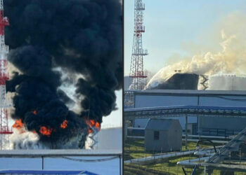 Bombardeado un depósito de combustible en Rusia, cerca de frontera con Ucrania
